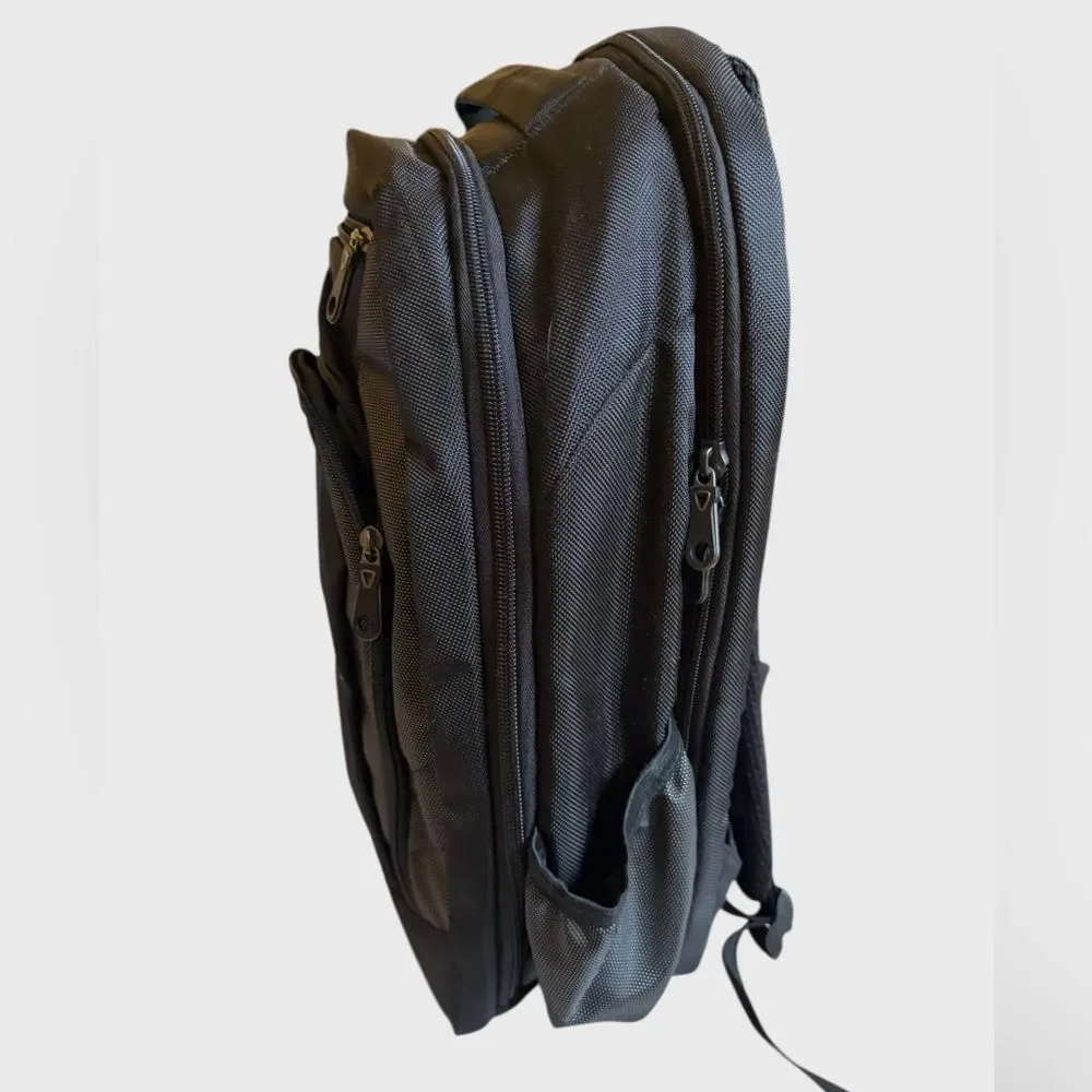 NEW Benjamin Moore Port Authority Black Laptop Backpack Work Travel Compartments
